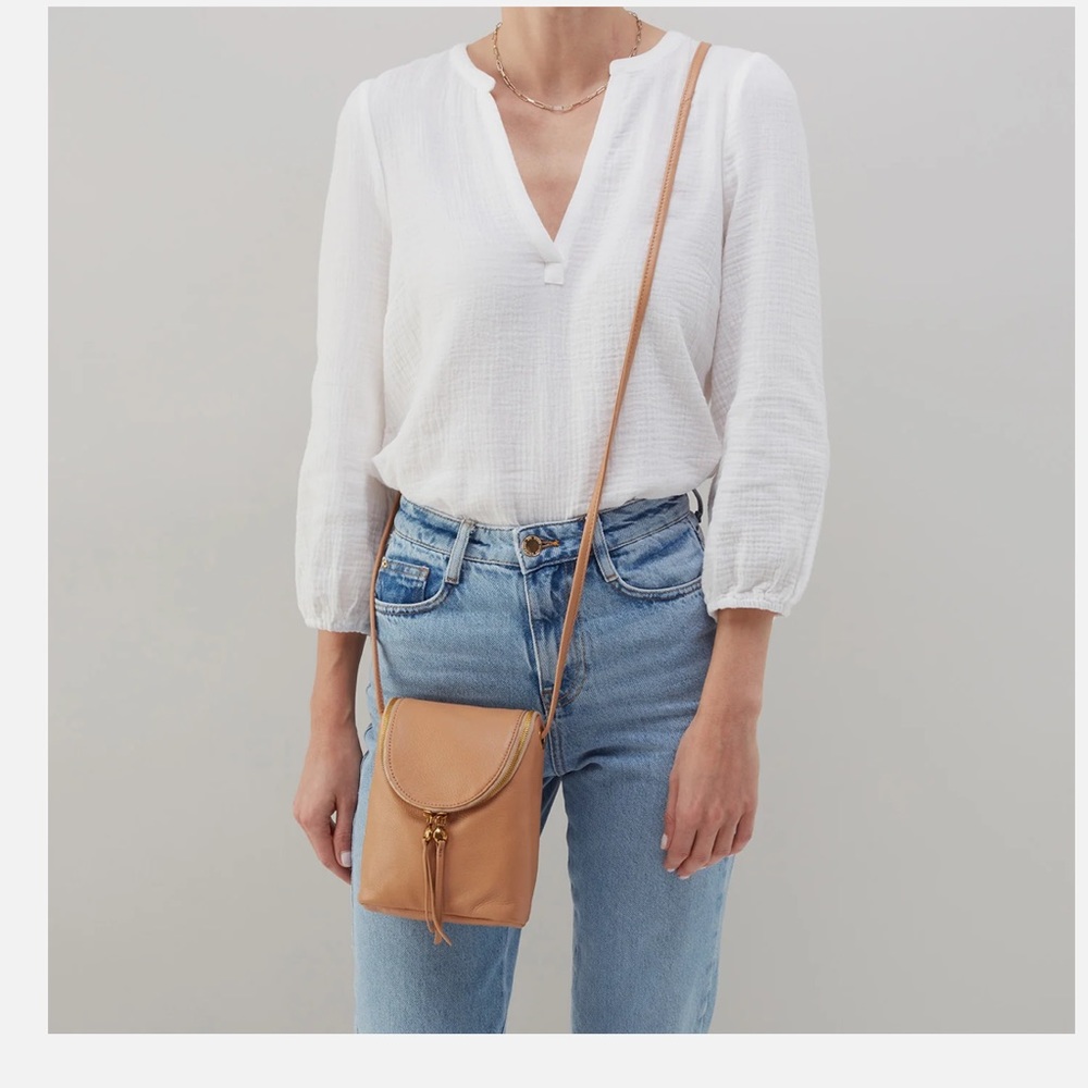 HOBO International Fern Leather Crossbody Bag